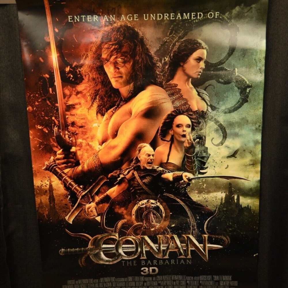 2011 San Diego Comic Con Conan the Barbarian Poster